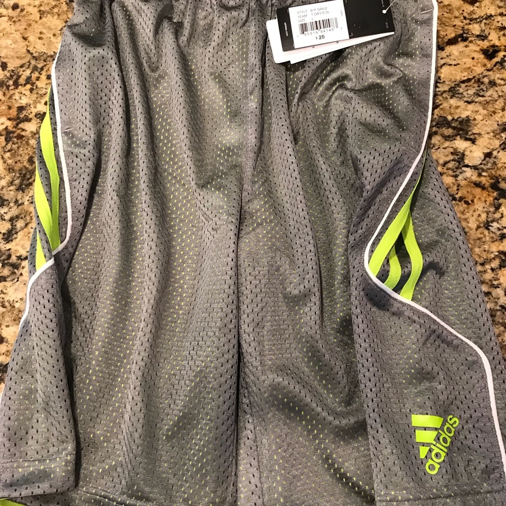 Brand new with tags boys adidas shorts size large